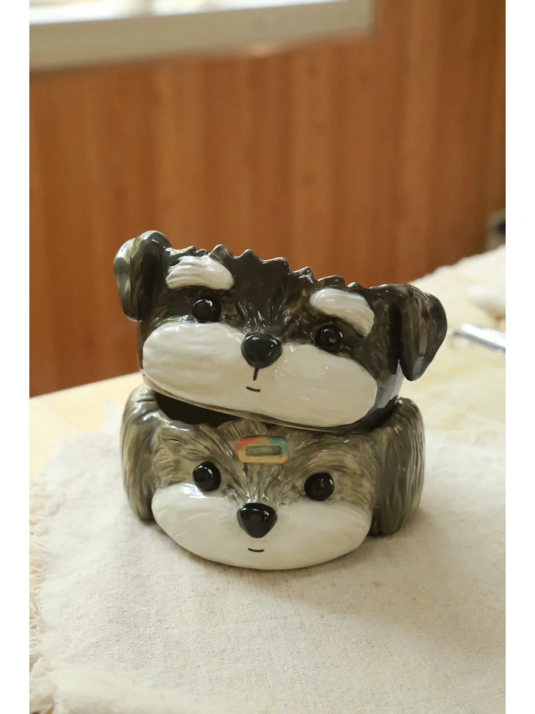 Petsonalized Ceramic Custom Pet Facial Bowl